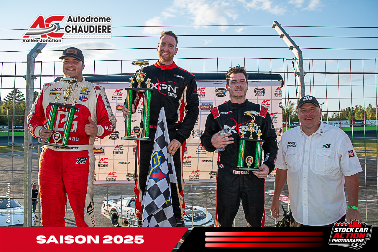 Les classements se resserrent à l'Autodrome Chaudière!