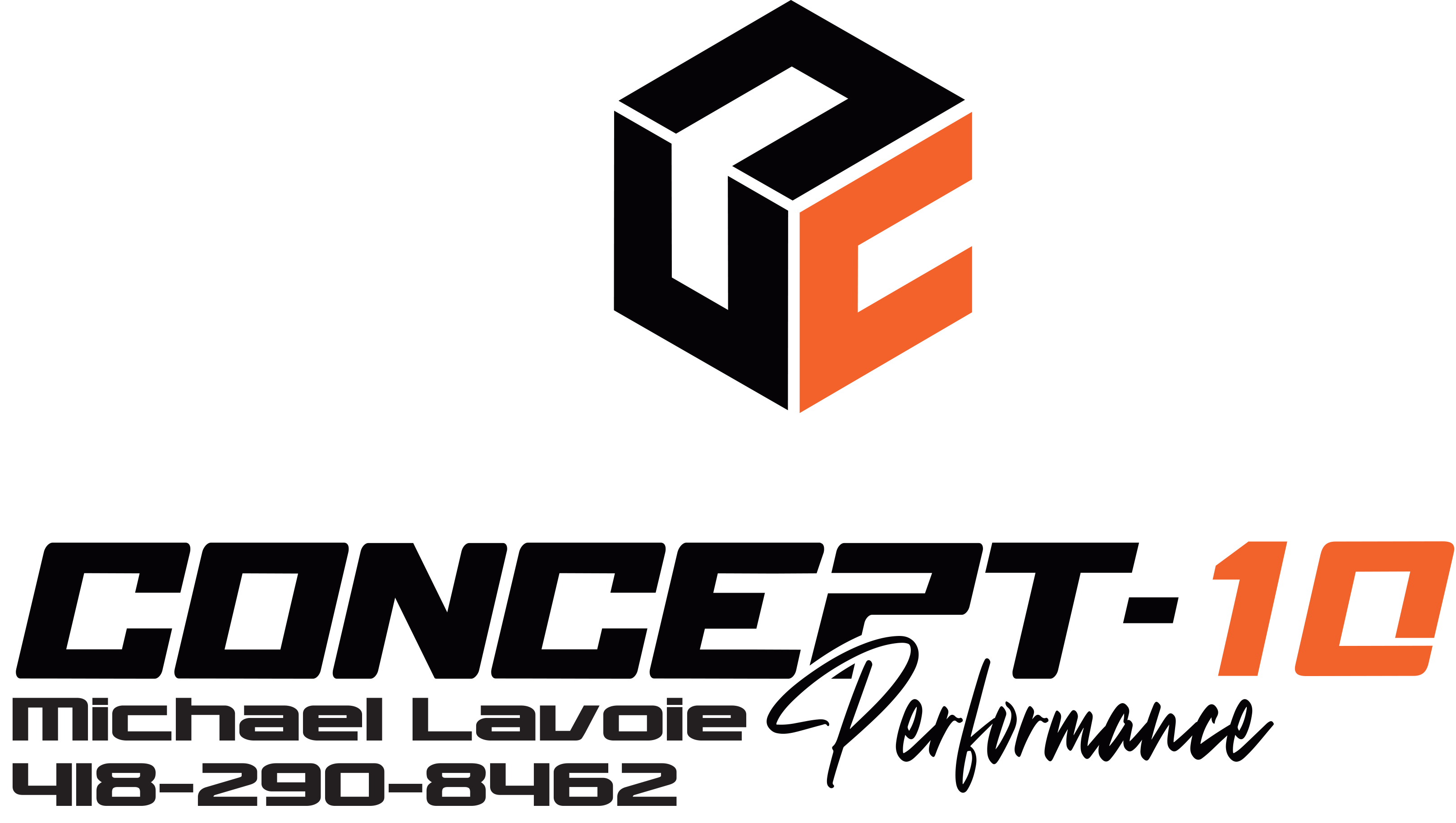 Lettrage Concept Dix